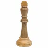 Koristehahmo Alexandra House Living Ruskea Shakki 15 x 40 x 15 cm