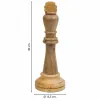 Dekoratīvās figūriņas Alexandra House Living Brūns Šahs 15 x 40 x 15 cm