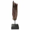 Decorative Figure Alexandra House Living Brown Black Hand 12 x 43 x 17 cm