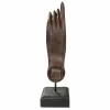 Decorative Figure Alexandra House Living Brown Black Hand 12 x 43 x 17 cm
