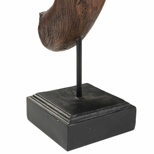 Decorative Figure Alexandra House Living Brown Black Hand 12 x 43 x 17 cm