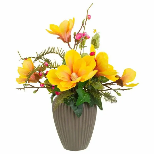 Vase Alexandra House Living Multicolour Polyurethane Porcelain 24 x 44 x 43 cm