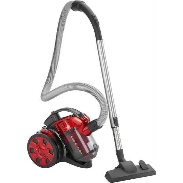 Dulkių siurblys be maišelio Clatronic BS 1308 CZERWONY Juoda Raudona 700 W