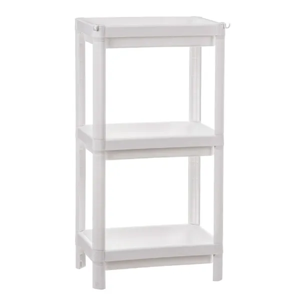 Vonios lentynos Ballete Balta Plastmasinis 35,5 x 23 x 75 cm