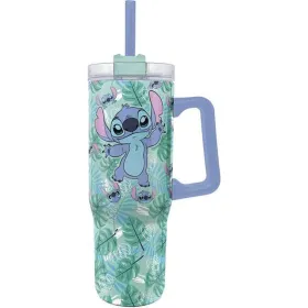 Termoskuppi kannella Stitch Aloha 920 ml