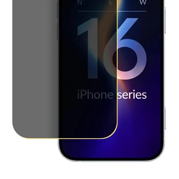 3mk Silky Matt Privacy - Matte Privacy Film for iPhone 16 Plus