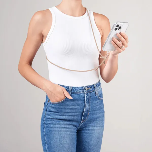 Case-Mate Phone Crossbody Rope - Shoulder strap for phone (Beige)
