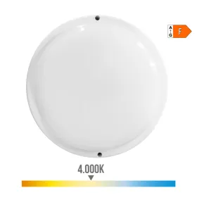 Sienas gaisma EDM 32446 Balts Plastmasa F 18 W 120 W 1820 Lm Kustības Sensors Gaismas sensors Apaļš (4000 K)