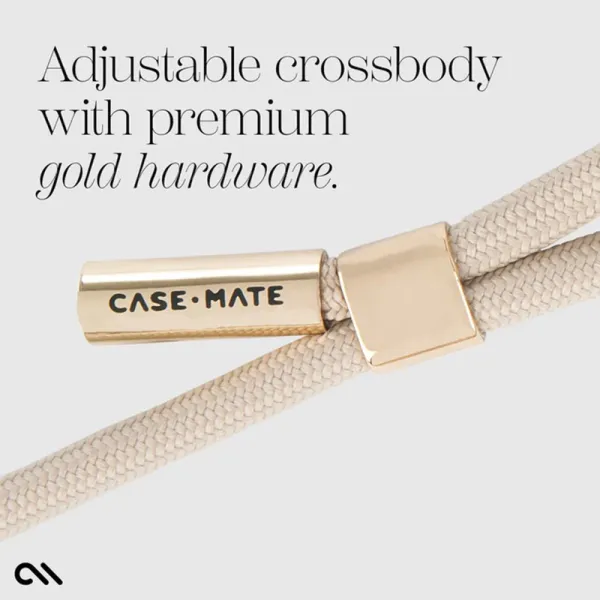 Case-Mate Phone Crossbody Rope - Shoulder strap for phone (Beige)