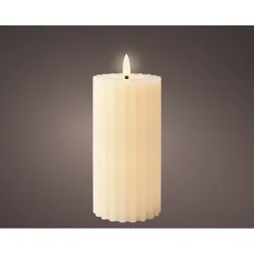 LED Kynttilä Lumineo Kerma Ø 7,5 x 17,3 cm Lievennyksellä (AAA)