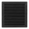 Tinklelio ventiliacija EDM 87726 Antracito 17 x 17 x 1,15 cm Tinklelis nuo uodų