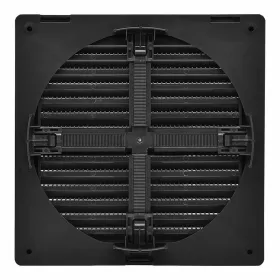 Вентиляционная решетка EDM 87726 Антрацитный 17 x 17 x 1,15 cm Москитная сетка