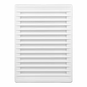 Вентиляционная решетка EDM 87733 Белый 13,7 x 20,7 cm Москитная сетка