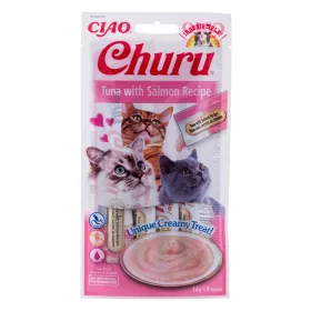 Snack for Cats Inaba EU106 Laša krāsas Tunzivis Zivs 4 x 14 g