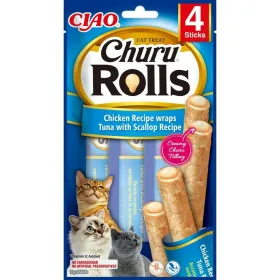 Snack for Cats Inaba EU732 Cālis Tunzivis Zivs Jūras Velšu 4 x 10 g