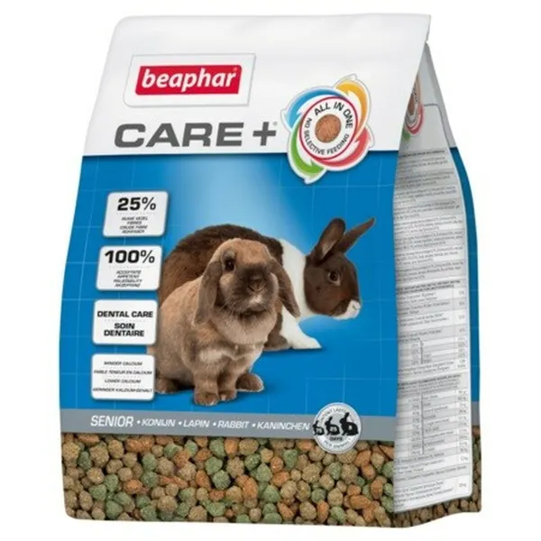 Rehu Beaphar Care+ Senior Kasvis Kani Jyrsijät 1,5 Kg
