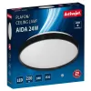 Pakabinamas apšvietimas Activejet AJE-AIDA 24W Balta Juoda 80 24 W (4000 K)