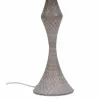 Stalinė lempa Alexandra House Living Balta Pilka Metalinis Audinys 220-240 V 23 x 46 x 23 cm