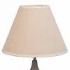 Desk lamp Alexandra House Living White Grey Metal Cloth 220-240 V 23 x 46 x 23 cm