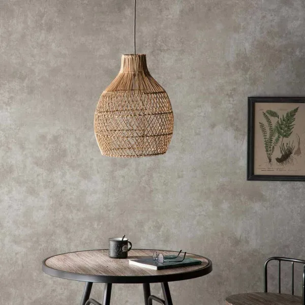 Kattolamppu Alexandra House Living Ruskea Rottinki