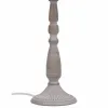 Desk lamp Alexandra House Living White Grey Metal Cloth 220-240 V 23 x 49 x 23 cm