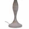 Stalinė lempa Alexandra House Living Balta Pilka Metalinis Audinys 220-240 V 23 x 46 x 23 cm