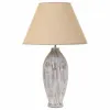 Stalinė lempa Alexandra House Living Balta Polirezinas 220-240 V 18 x 49 x 18 cm