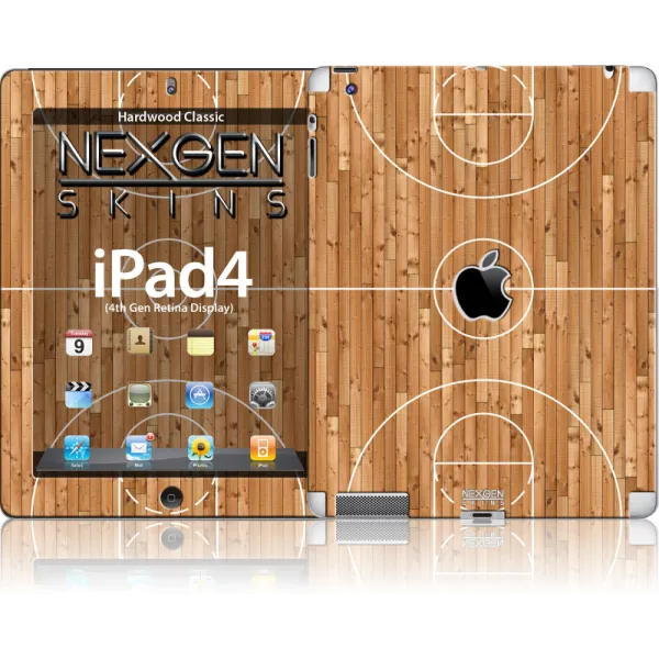 Nexgen Skins with 3D effect for iPad 2/3/4 (Hardwood Classic 3D)