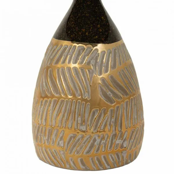 Stalinė lempa Alexandra House Living Auksas Keramikinis 13 x 26 x 13 cm