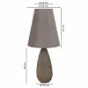 Pöytälamppu Alexandra House Living Hopea Polyresiini 220-240 V 18 x 46 x 18 cm