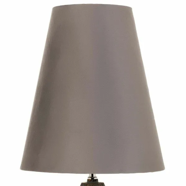 Stalinė lempa Alexandra House Living Sidabras Polirezinas 220-240 V 18 x 46 x 18 cm