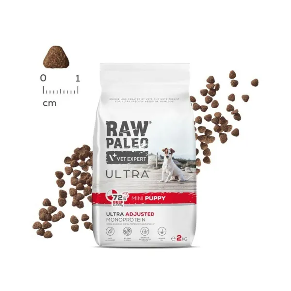 Pašarai VETEXPERT Ultra Mini Puppy Beef Veršiena 750 g