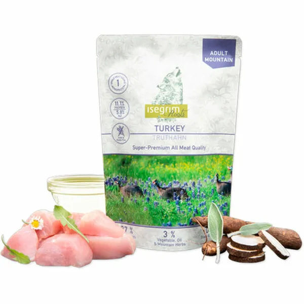 Šlapias maistas Isegrim Turkija 410 g