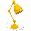 „Flexo“ / stalinė lempa Alexandra House Living Geltona Metalinis 13 x 43 x 25 cm