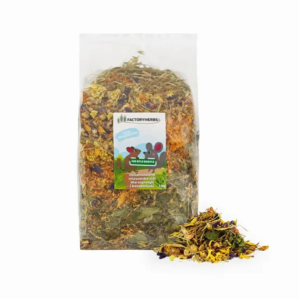 Rehu Factoryherbs Nie byle badyle Chinchilla Linnut 1 kg