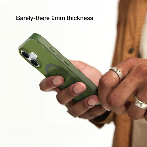 Incase Slim Case MagSafe - Case iPhone 16 (Highland Green)