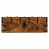 Dėžė Alexandra House Living Ruda Metalinis Mango mediena 20 x 12 x 38 cm Tradicinis stilius