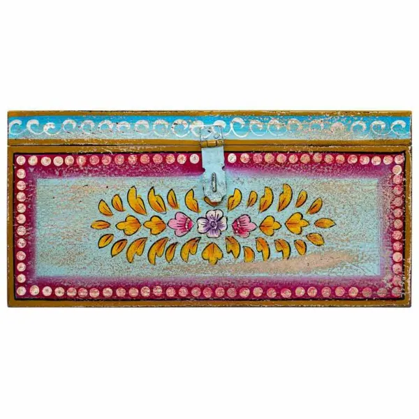 Chest Alexandra House Living Multicolour Mango wood 28 x 22 x 46 cm Traditional style