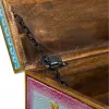 Pūra lāde Alexandra House Living Daudzkrāsains Mango koks 28 x 22 x 46 cm Tradicionālais stils