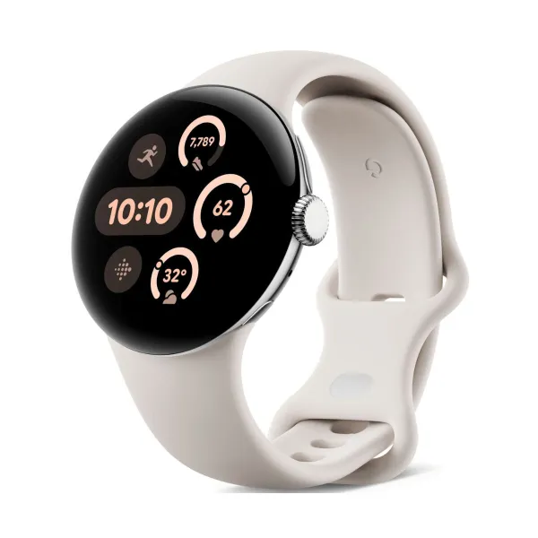 Viedpulkstenis Google Pixel Watch 3 Balts 1,2