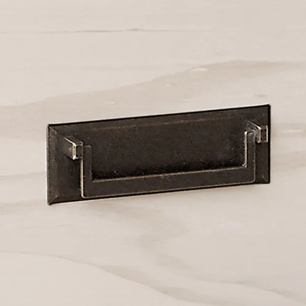 Spintelė Alexandra House Living Balta Metalinis pušis 43 x 50 x 32 cm 3 stalčiai