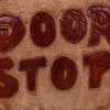 Doorstop Alexandra House Living Cotton Leather 20 x 20 x 20 cm Brown