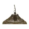 griestu gaismas Home ESPRIT Bronza Metāls Dzelzs 50 W 26 x 26 x 24 cm