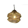 griestu gaismas Home ESPRIT Bronza Metāls Dzelzs 50 W 26 x 26 x 24 cm