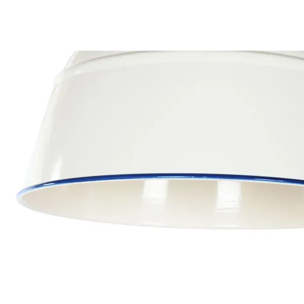 Pakabinamas apšvietimas Home ESPRIT Mėlyna Balta Metalinis 50 W 32,5 x 32,5 x 30 cm