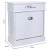 Тумба для обуви Alexandra House Living Белый 28 x 58 x 50 cm 1 ящик