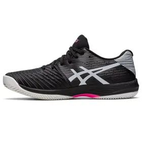 Vīriešu Tenisa Apavi Asics Solution Swift FF Clay Melns