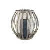 Подсвечник Home ESPRIT Серебристый Стеклянный Сталь 19 x 19 x 19 cm