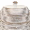 Decorative box Alexandra House Living White Polyresin 19 x 23 x 19 cm