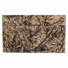 Dekoratyvinė spintelė Alexandra House Living Juoda Auksinis Keramikinis Medžio MDF 25 x 15 x 25 cm